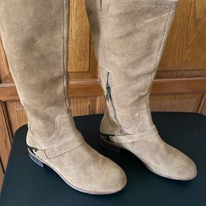 UGG Tan Over the Knee Suede Boots